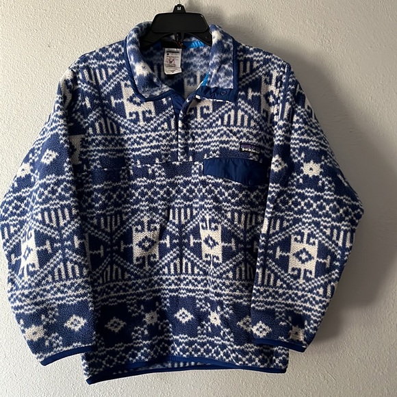 Patagonia Synchilla® Snap-T® Pullover Fischer: Classic Navy Mens size XS - Picture 1 of 15